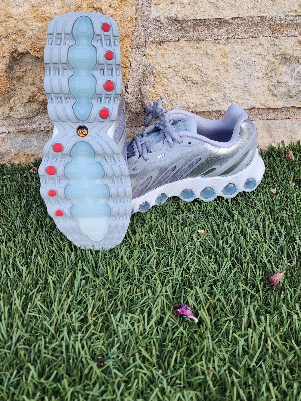 Nike Womens Air Max DN8 Metallic Silver Sneakers